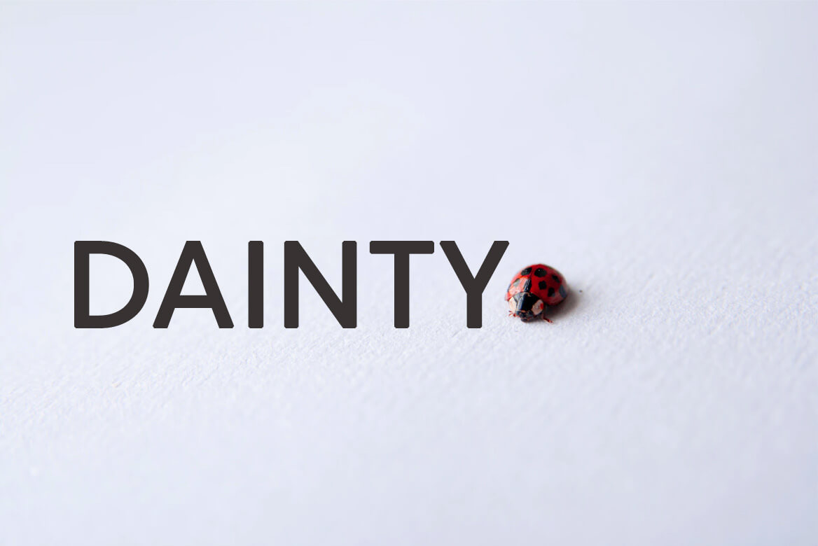 Dainty | Vocab