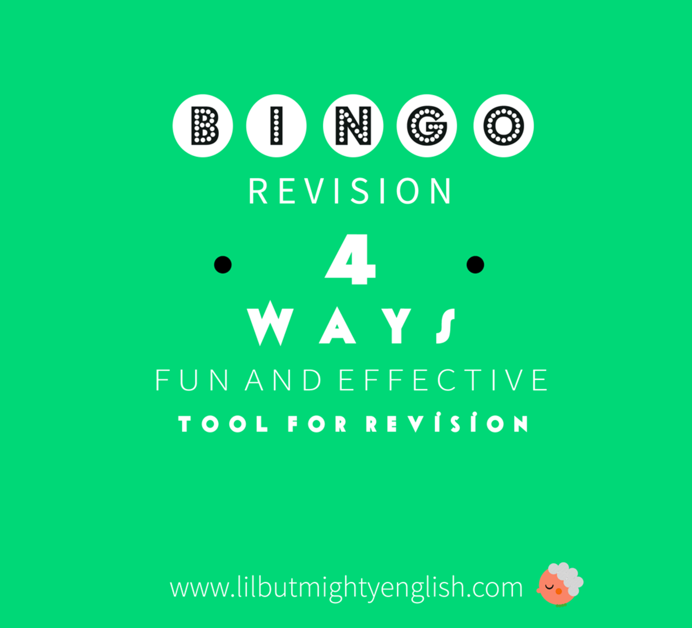 Bingo Revision 4 Ways!