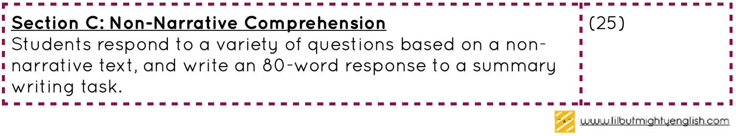 Section C: Comprehension