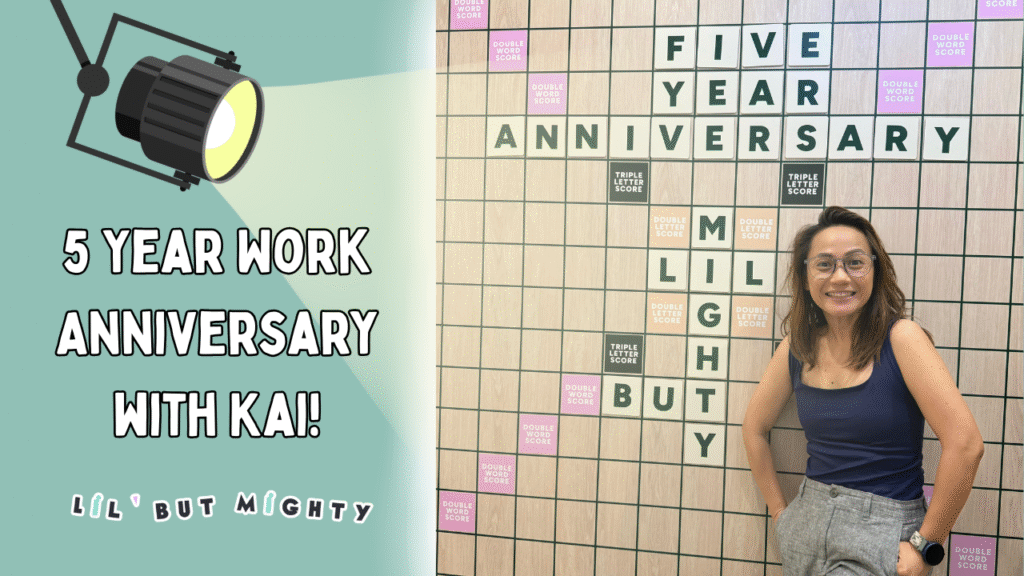 5 year work annivesary Kai spotlight