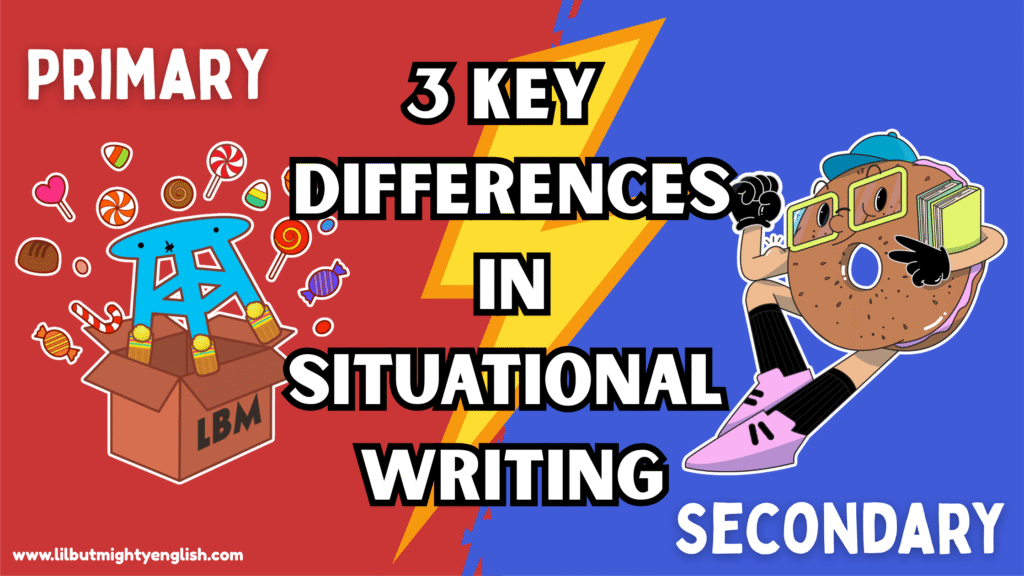 secondary situational writing