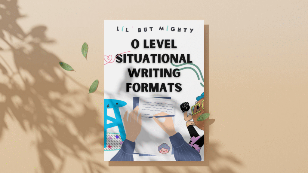 O Level Situational Writing Formats