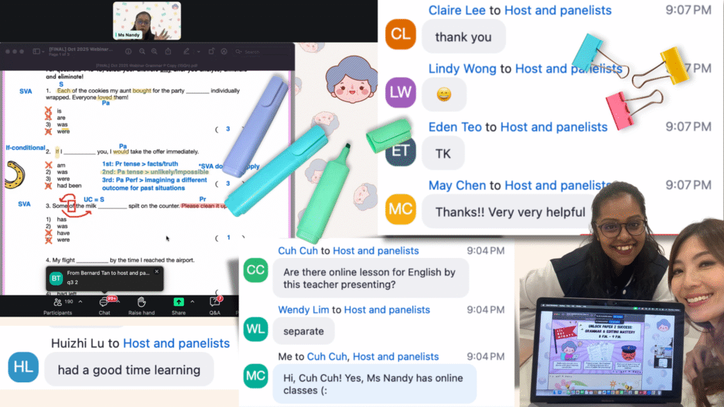 Nandy's webinar