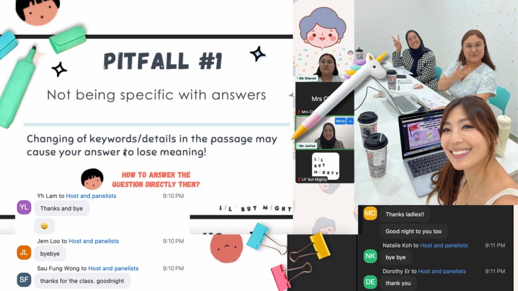 Junisa and Sharon Webinar BTS